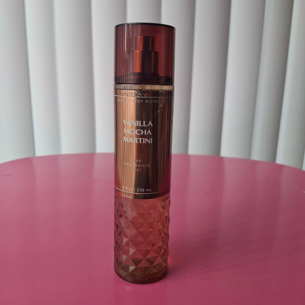Bath & Body Works VANILLA MOCHA MARTINI Fine Fragrance Mist 8 oz Retired